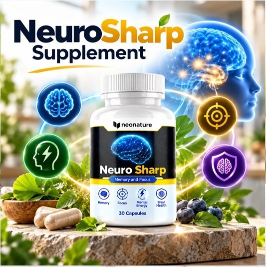 Neuro Sharp brain support supplement bottle