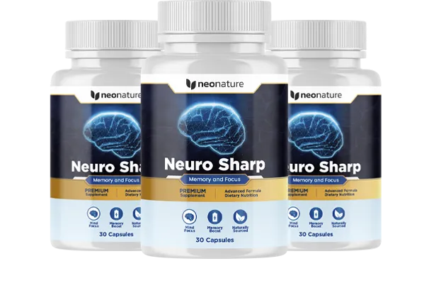 Neuro Sharp 3 bottles, 90-day supply