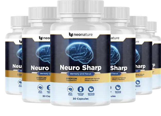 Neuro Sharp 6 bottles, 180-day supply